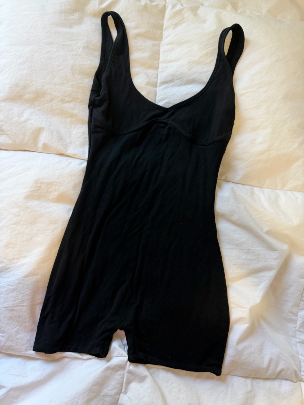 Amazon Essentials Black Sleeveless Shapewear Romper